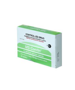 Morphine / MS Contin 15mg X 28 Tablets